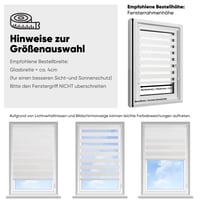 Rulou dublu Sekey Klemmfix fără găurire, 70x130 cm, culoarea inului, rulou duo pentru protecție solară 4