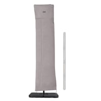 Husă de protecție pentru umbrelă de soare Sekey - Poliester rezistent la rupere, Gri, 260 x 65 cm, cu închidere cu fermoar, protecție pentru mobilier de grădină 1