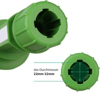 Sekey Napernyőtartó Talajhörgővel | Zöld | 22-32mm Rúdhoz 2