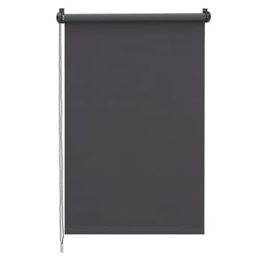 Sekey rolo zavjesa za zamračivanje bez bušenja, Klemmfix 100x130 cm, siva, termo i svjetlosna zaštita za prozor — malo oštećenje na dnu (stanje: vidi 2. sliku)