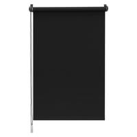 Sekey zatemňovacia roleta bez vŕtania Klemmfix 120x160 cm čierna, tepelnoizolačná roleta s bočným ovládaním, montáž na stenu alebo na rám okna a dverí pomocou klipov 1
