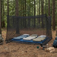 Sekey XXL moskytiéra, ochrana proti hmyzu pre kempingový stan, hustota 220 ôk, 300 x 300 x 250 cm, čierna, na dvojlôžko, na balkón 8