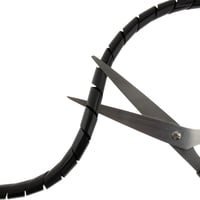 SeKi 15545 spirálos kábelvédő tömlő 4-50 mm, 5 m - fekete 2