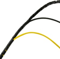 SeKi 15545 spirálos kábelvédő tömlő 4-50 mm, 5 m - fekete 3