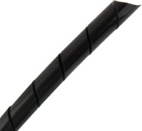 SeKi 15545 spirálos kábelvédő tömlő 4-50 mm, 5 m - fekete 5