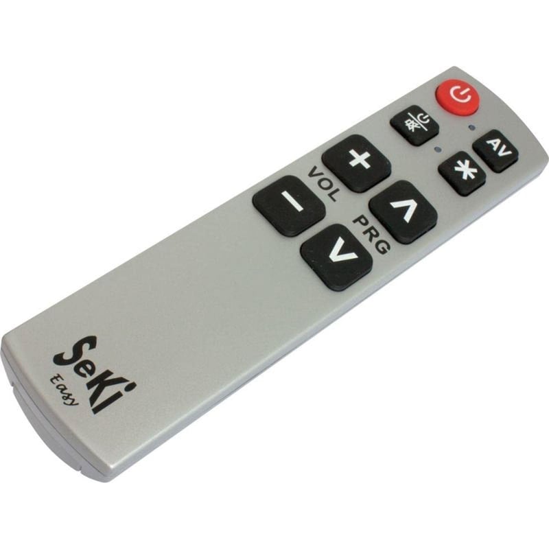 Univerzálny diaľkový ovládač SeKi Easy Silver pre hotely a penzióny – s funkciou učenia, ideálny pre ubytovacie zariadenia