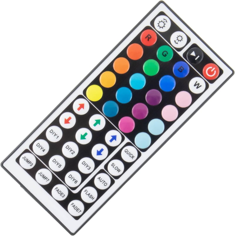 SeKi RGB LED szalag távirányító 44 gombos mini design IR vezérlő - 44 Keys Mini