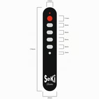 Učiaci sa univerzálny diaľkový ovládač SeKi Slim 30788 - čierny 5