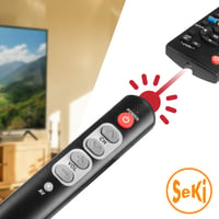 Učiaci sa univerzálny diaľkový ovládač SeKi Slim 30788 - čierny 4
