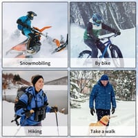 Mănuși de iarnă SELBATON, cu manșete tricotate, călduroase, rezistente la vânt, pentru sport, alergare, ciclism, schi, bărbați, femei 6