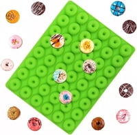 Selecto Bake 48 részes mini fánk szilikon forma - sütéshez, csokoládéhoz, jéghez 7