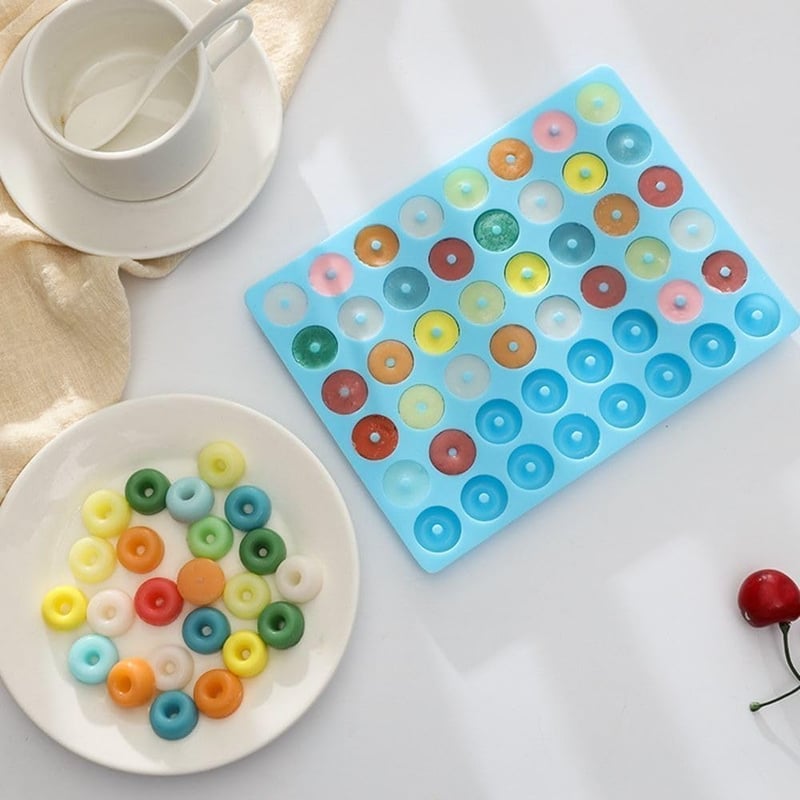 Selecto Bake 48 részes mini fánk szilikon forma - sütéshez, csokoládéhoz, jéghez