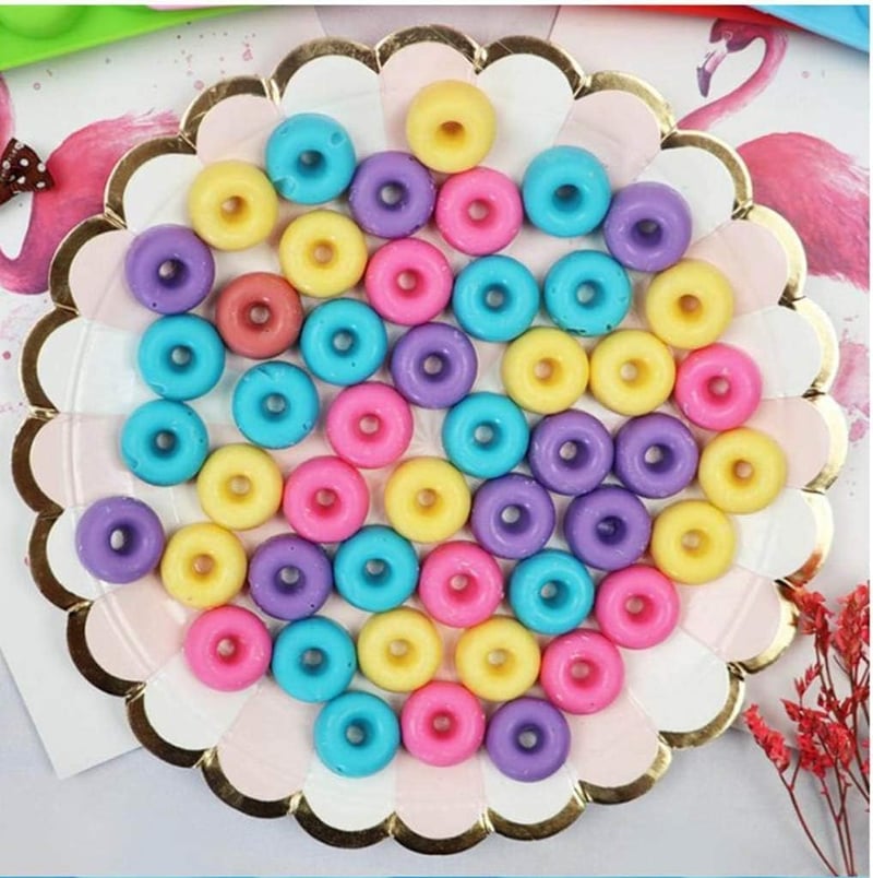 Selecto Bake 48 részes mini fánk szilikon forma - sütéshez, csokoládéhoz, jéghez