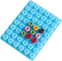 Selecto Bake 48 részes mini fánk szilikon forma - sütéshez, csokoládéhoz, jéghez 5