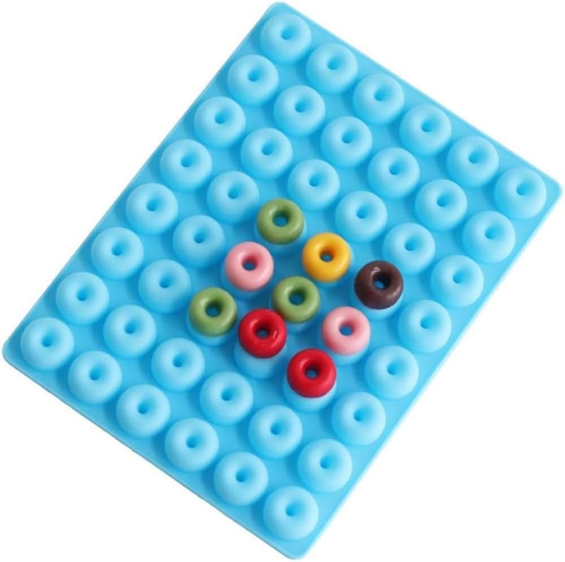 Selecto Bake 48 részes mini fánk szilikon forma - sütéshez, csokoládéhoz, jéghez