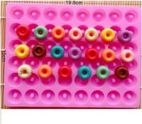 Selecto Bake 48 részes mini fánk szilikon forma - sütéshez, csokoládéhoz, jéghez 3