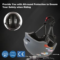 SelfLove Kerékpáros Bukósisak Beépített LED Első és Hátsó Világítással - Könnyű, Állítható (55-58cm) Sisak Felnőtteknek, USB Tölthető 2