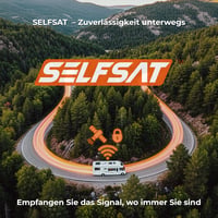 Plochá satelitná anténa Selfsat H30D - Biela, kompaktná plochá anténa pre prijímač 7