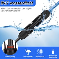 Selizo 14 Pár Napelem Csatlakozó IP67 Hím/Nő 2.5-6mm² Fotovoltaikus Kábel Dugó 6