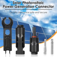 Selizo 16 Pár Napelem Csatlakozó IP67 Hím/Nő 2,5-6mm² Fotovoltaikus Kábel Dugó 6