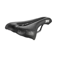 Dámske cyklistické sedlo Selle Italia Diva Gel Flow Racing – ergonomické gélové polstrovanie, mangánové lyžiny, na MTB a cestné bicykle – čierne 1