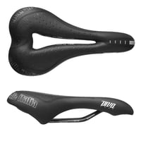 Dámske cyklistické sedlo Selle Italia Diva Gel Flow Racing – ergonomické gélové polstrovanie, mangánové lyžiny, na MTB a cestné bicykle – čierne 5