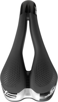 Selle Italia kerékpár nyereg - ergonomikus design és kényelmes ülés - S, Black 2