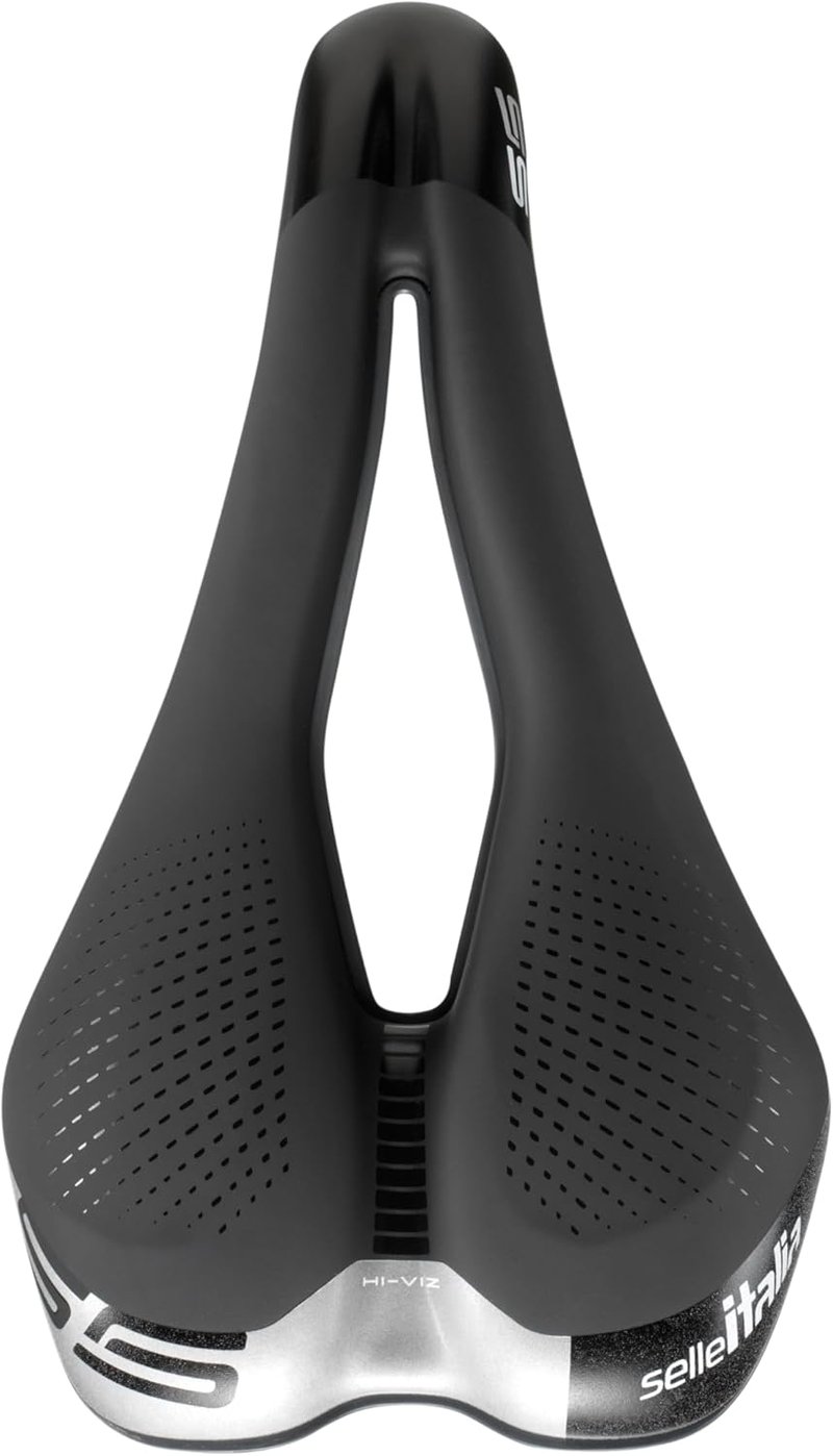 Selle Italia kerékpár nyereg - ergonomikus design és kényelmes ülés - S, Black