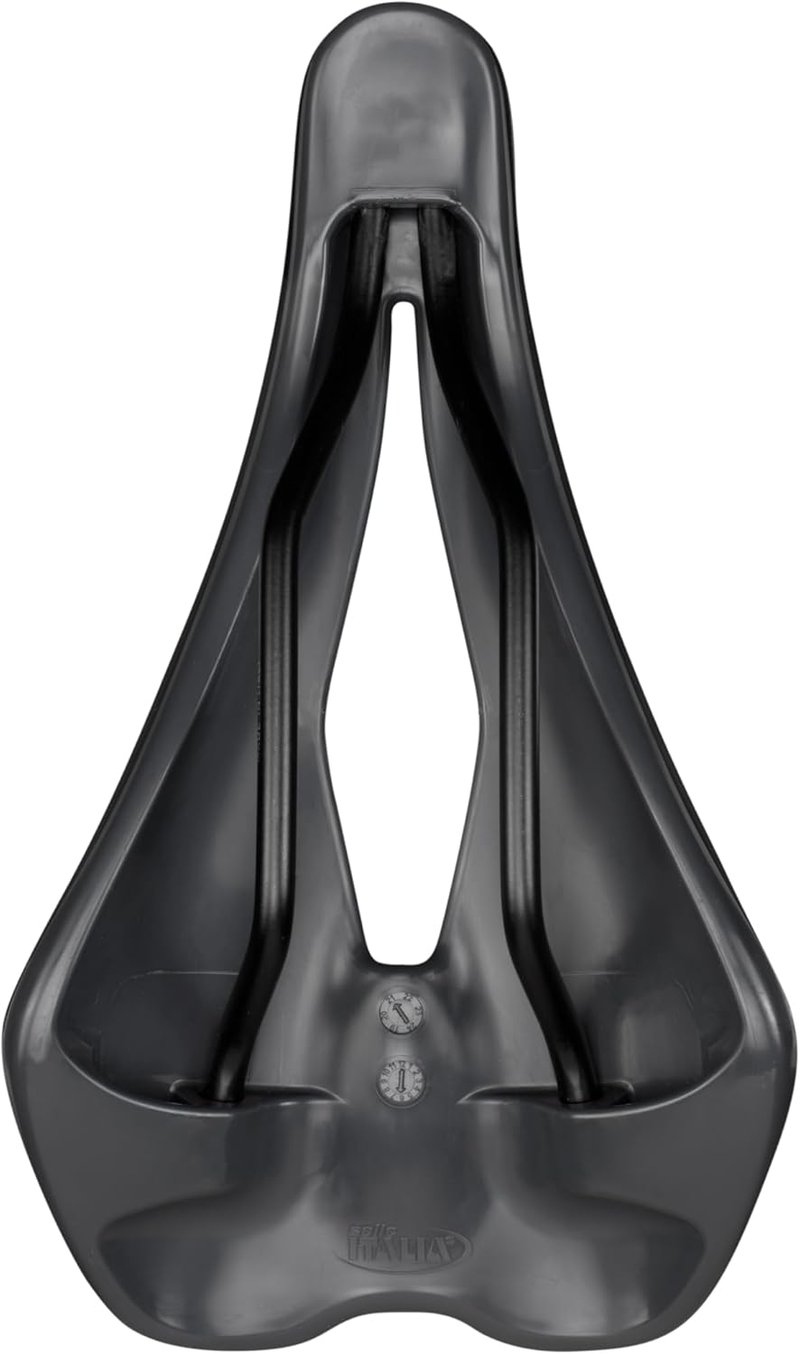 Selle Italia kerékpár nyereg - ergonomikus design és kényelmes ülés - S, Black