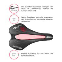 Sedlo Selle Italia MAX SLR Boost Gel TI 316 Superflow - veľkosť L3, s anatomickým otvorom, čierne, pre cestné a gravel bicykle 7