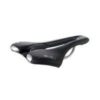 Șa Selle Italia SLR Boost Gravel Ti316 Superflow – mărimea S3, negru, decupaj anatomic, inserție confortabilă cu gel, inserții reflectorizante 1