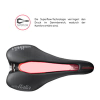 Șa Selle Italia SLR Boost Kit Carbonio Superflow negru - L3, 145x248 mm, carcasă și șine din carbon, șa ușoară pentru bicicletă de cursă 7