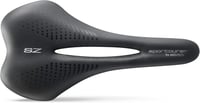 Șa de bicicletă Selle Italia Sportourer SZ Flow – impermeabilă, ergonomică, suprafață de șezut îngustă, pentru toate tipurile de biciclete, negru 1