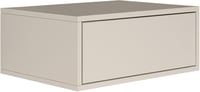 Selsey Kaschmir Elegáns Függő Éjjeliszekrény Spacious Fiókkal Push-Open Dizájn 1