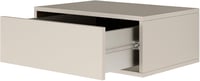 Selsey Kaschmir Elegáns Függő Éjjeliszekrény Spacious Fiókkal Push-Open Dizájn 5