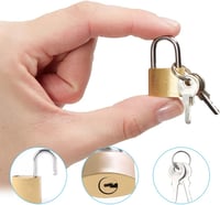 SEMINISMAR 32mm Lakat 2db Kulccsal, Rozsdamentes Karabiner Kulcstartó Szett 3