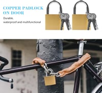 SEMINISMAR 32mm Lakat 2db Kulccsal, Rozsdamentes Karabiner Kulcstartó Szett 6