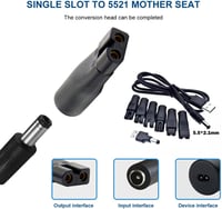 SEMINISMAR 5V USB töltőkábel elektromos borotvához, fűnyíróhoz és kiegészítőkhöz 5