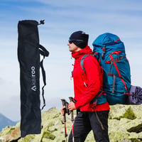 SEMINISMAR Nordic Walking Pálca Táska Hordozható Összecsukható 6