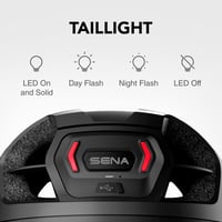 Cască smart pentru mountain bike Sena M1 EVO cu interfon Bluetooth și conectivitate smartphone - Negru mat, mărimea L 4