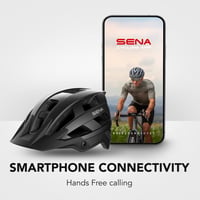 Cască smart pentru mountain bike Sena M1 EVO cu interfon Bluetooth și conectivitate smartphone - Negru mat, mărimea L 6