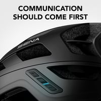 Cască smart pentru mountain bike Sena M1 EVO cu interfon Bluetooth și conectivitate smartphone - Negru mat, mărimea L 2