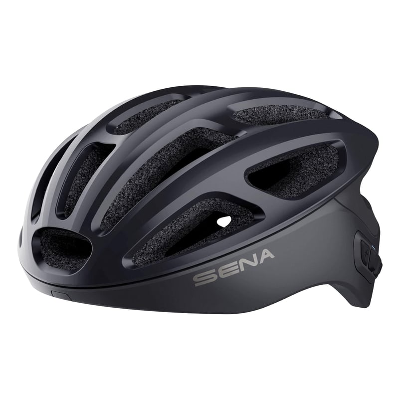 Cyklistická prilba Sena R1 s Bluetooth interkomom – matná čierna – veľkosť S