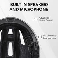 Sena R1 Okos Kerékpáros Sisak Bluetooth Technológiával - S, Matte black, R1 Bluetooth Intercom 4