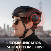 Inteligentná cyklistická prilba Sena R1 – matná čierna, veľkosť M 6