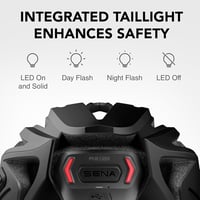 Sena R2 EVO okos kerékpáros sisak útkerékpárhoz - L, matte black, R2 EVO Mesh Intercom 3