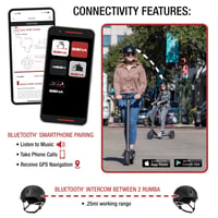 Cască Bluetooth multi-sport Sena Rumba - Negru mat, mărimea L 4