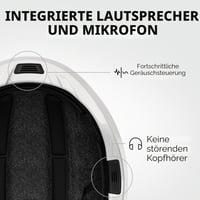 Inteligentná cestná cyklistická prilba Sena S Smart s Mesh interkomom – matná biela, veľkosť L 2