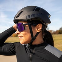 Inteligentná cestná cyklistická prilba Sena S Smart s Mesh interkomom – matná biela, veľkosť L 6