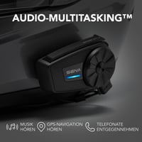 Sena Spider ST1 Mesh kommunikációs rendszer motorkerékpár sisakhoz - fekete 4